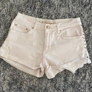 Light Pink Zara Shorts